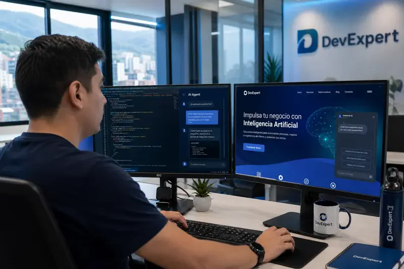Desarrollo Web con Agentes IA: Cómo Zero Azul Integra Inteligencia Artificial en Sitios Web (lo que Sigma Studio no hace)